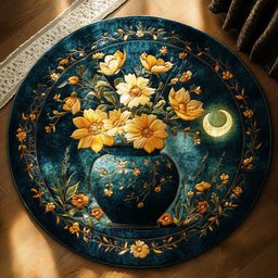 Ceramic Garden WN2804008CL Quilted Round Mat