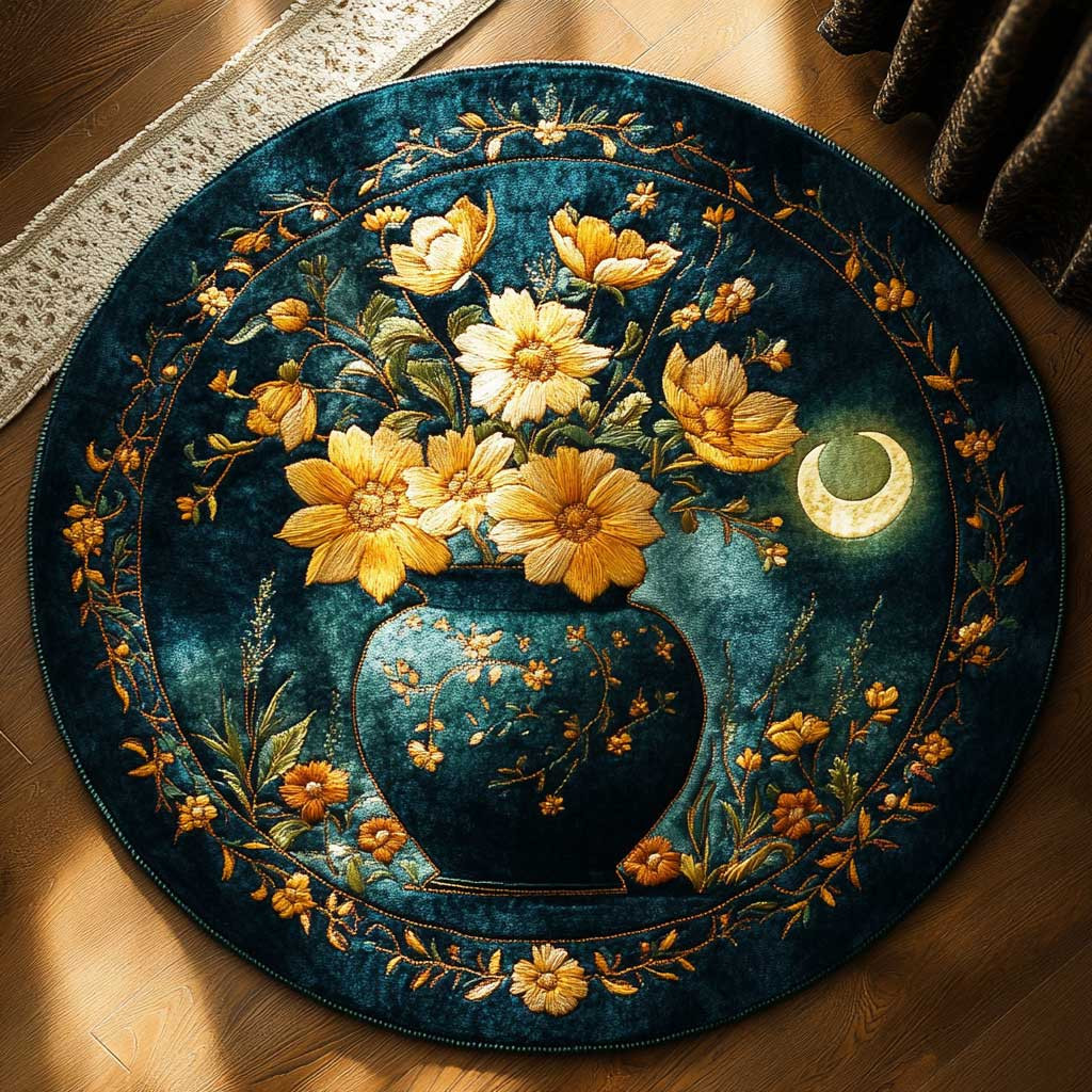 Ceramic Garden WN2804008CL Quilted Round Mat