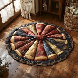 Story Ring WY0505055CL Quilted Round Mat