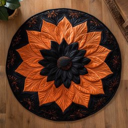 Dahlia Phoenix WN2804023CL Quilted Round Mat