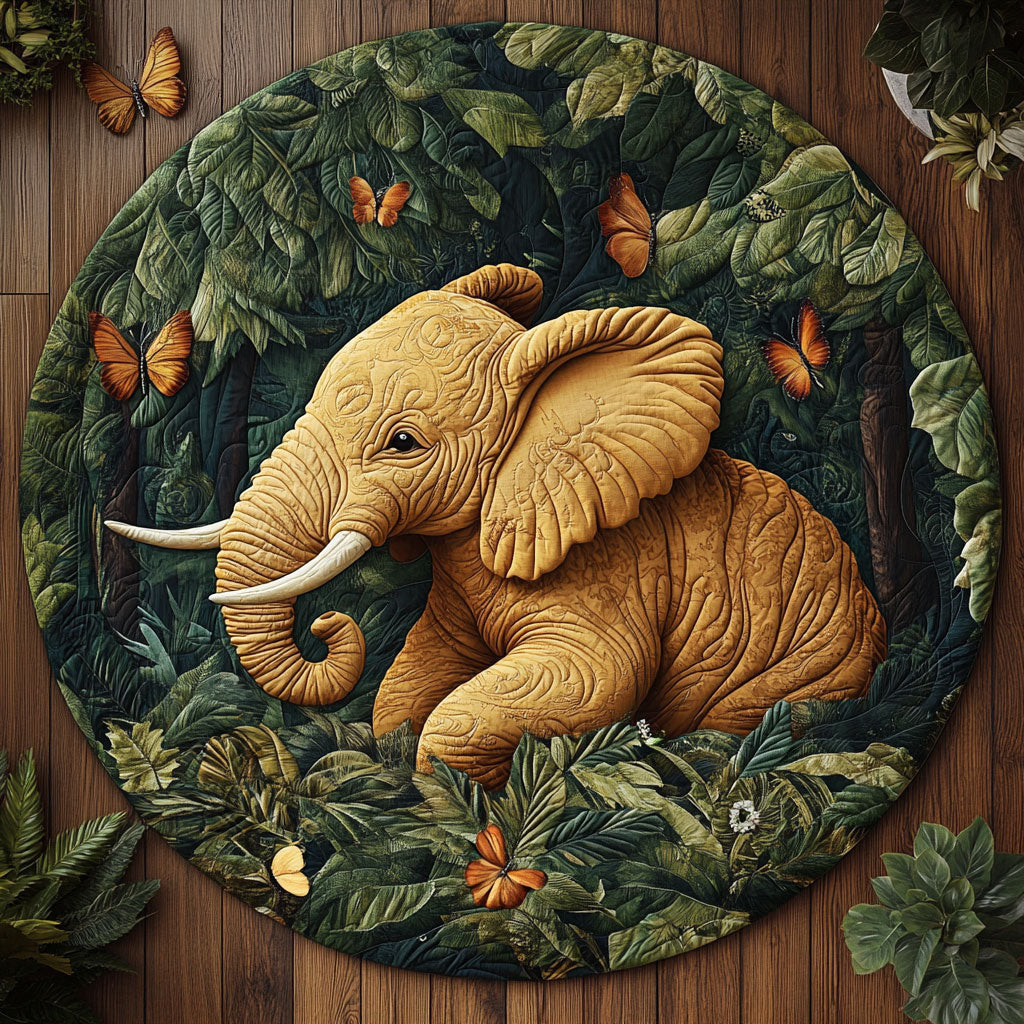The Gentle Giant CM2204015CL Quilted Round Mat