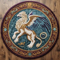 Griffin Guard WN2404011CL Quilted Round Mat