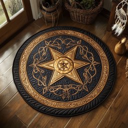 Gold Star WY2504011CL Quilted Round Mat