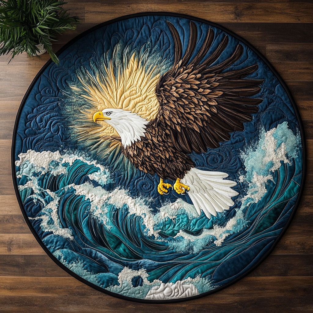 Wild Sky CM2404027CL Quilted Round Mat