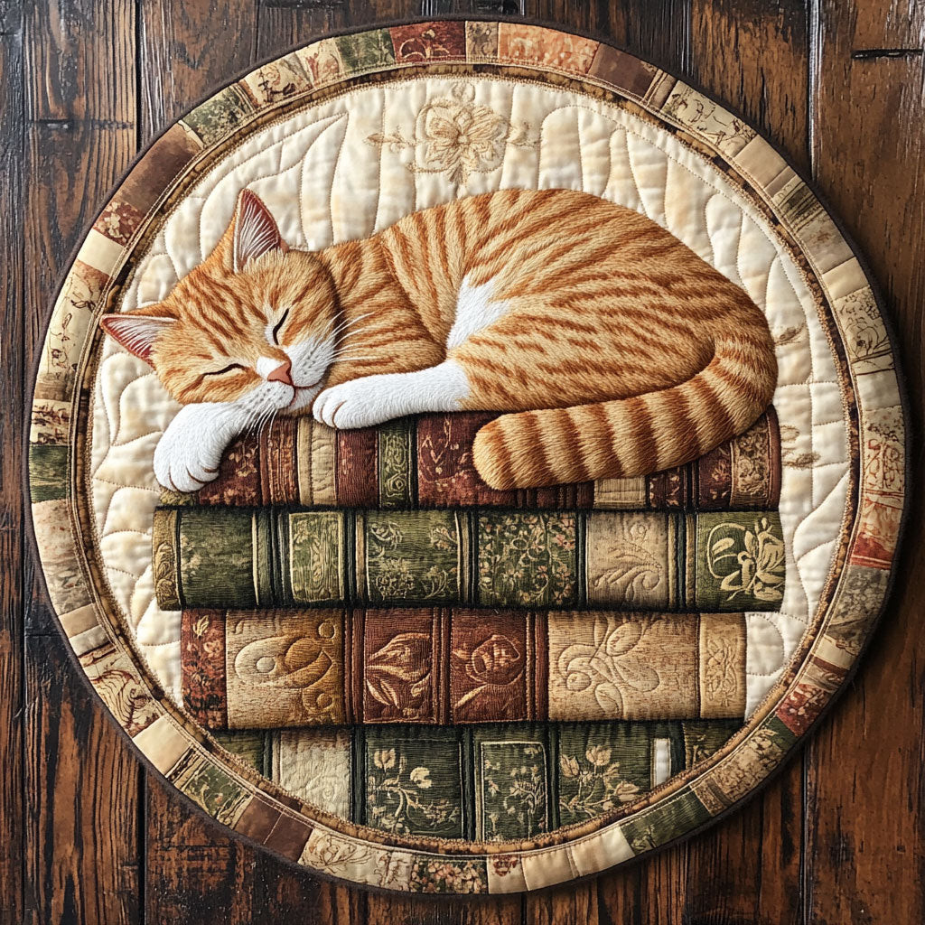 Knowledge Sleep WY2504012CL Quilted Round Mat