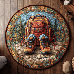 Mountain Trek WY2804011CL Quilted Round Mat