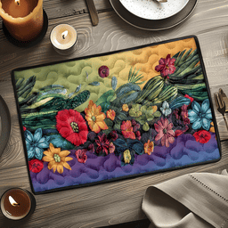 Desert Bloom Quilted Place Mat NCU0VH2497