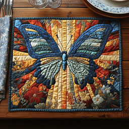 Spring Flutter Quilted Place Mat NCU0DV3233