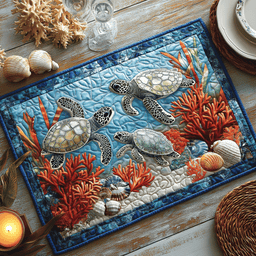 Ocean Voyager Quilted Place Mat NCU0DV3554