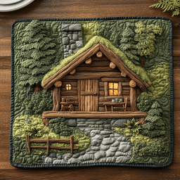 Rustic Ridge Quilted Place Mat NCU0DV3101
