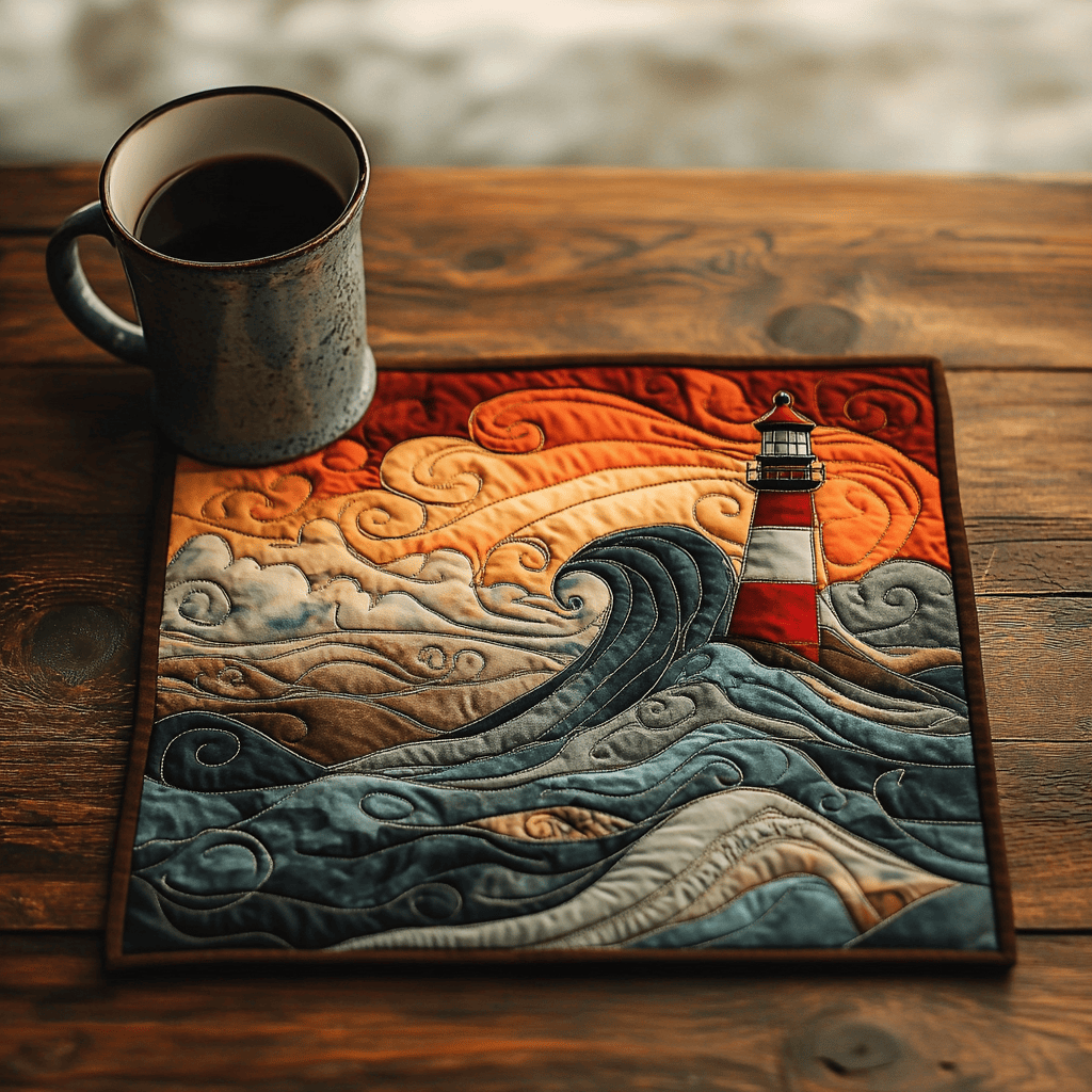 Nautical Guide Quilted Place Mat NCU0DV3076