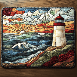 Lighthouse Haven Quilted Place Mat NCU0DV3069