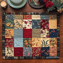 Timeless Grace Quilted Place Mat NCU0VH2134