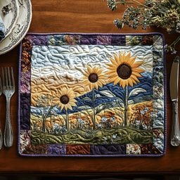Sunshine Harvest Quilted Place Mat NCU0DV3142