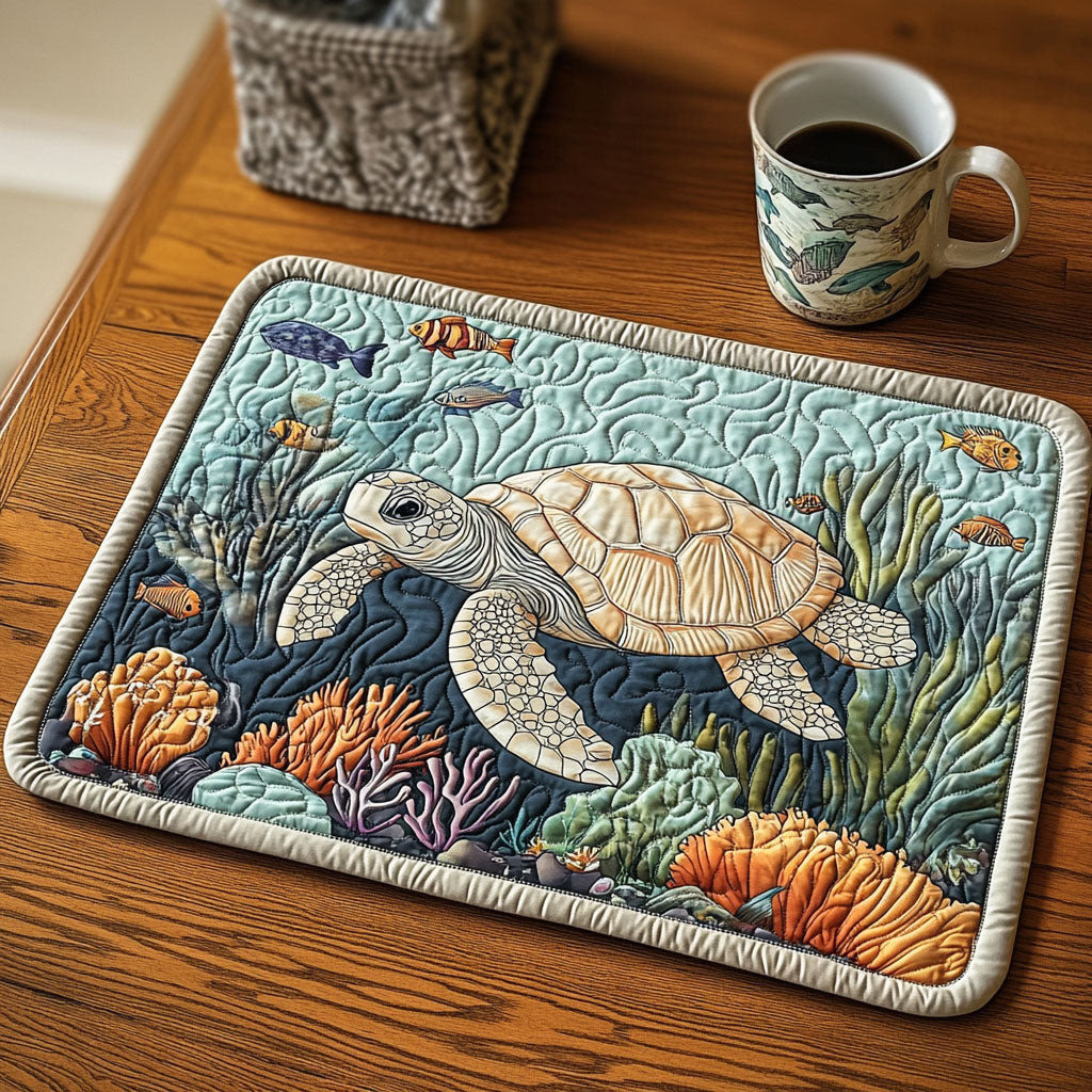 Ocean Glider Quilted Placemat NCU0NT2577
