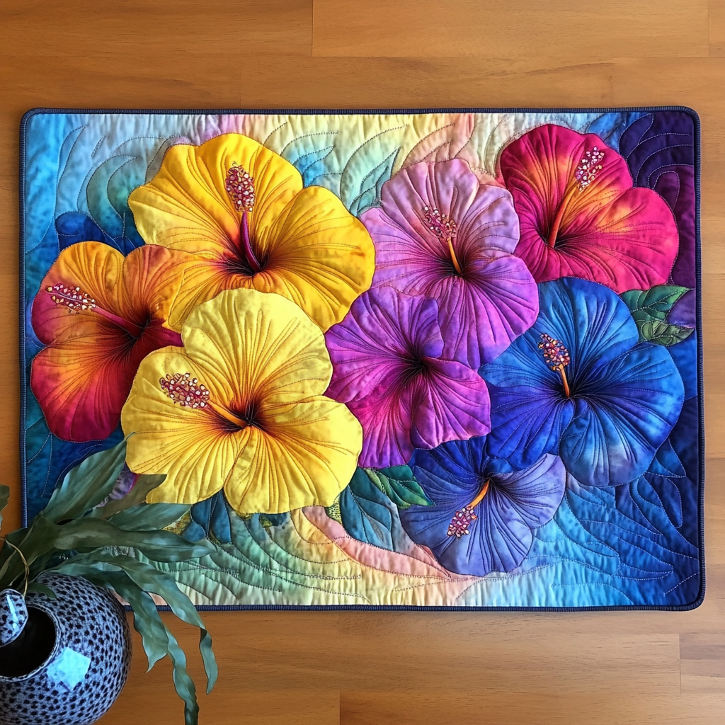 Aloha Beauty Quilted Place Mat NCU0DK5997