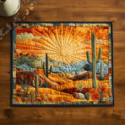 Desert Bloom Quilted Place Mat NCU0DK5305