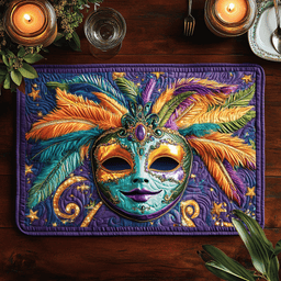 Beads and Bliss Quilted Place Mat NCU0DV3400