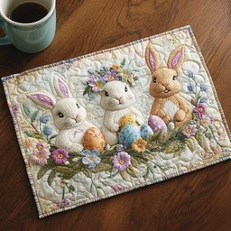 Easter Joy Quilted Placemat NCU0NT5288