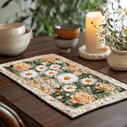 Daisy Dreams Quilted Placemat NCU0VL2008