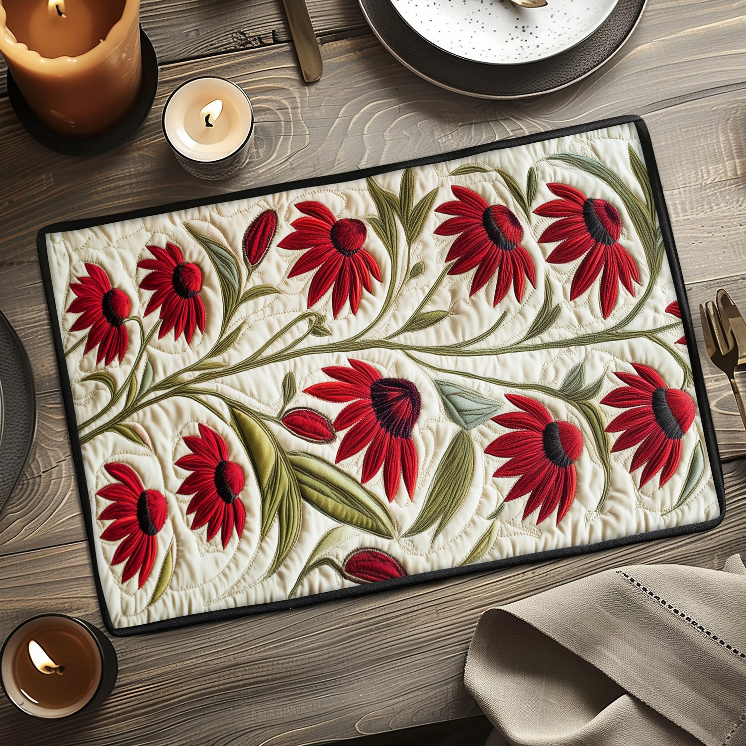 Soft Sprout Quilted Place Mat NCU0VH4595