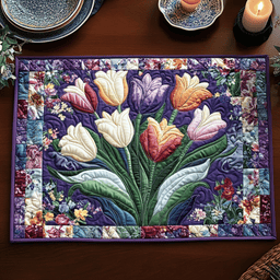 Spring Charm Quilted Place Mat NCU0VH3387