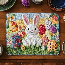 Bunny Haven Quilted Place Mat NCU0VH3491