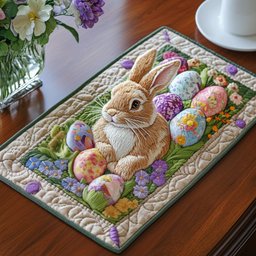 Easter Delight Quilted Placemat NCU0NT5286