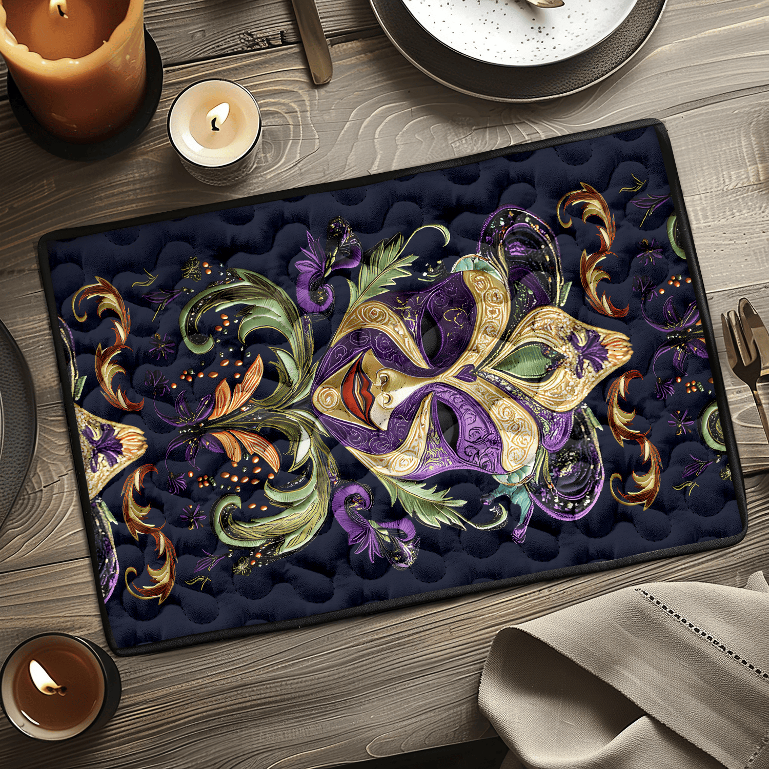 Masked Majesty Quilted Place Mat NCU0VH2498