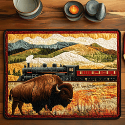 Prairie Storm Quilted Place Mat NCU0VH4710