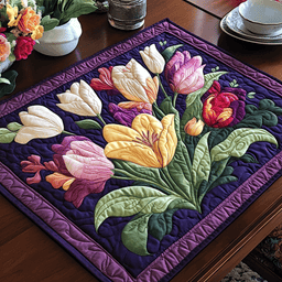 Garden Glow Quilted Place Mat NCU0VH3389