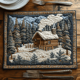Woodland Whispers Quilted Place Mat NCU0DV3098