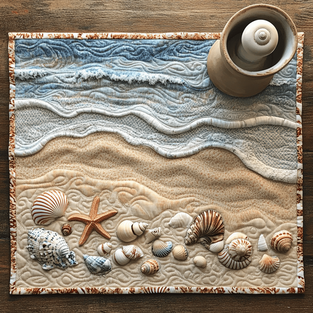 Ocean Breeze Quilted Place Mat NCU0DK6363