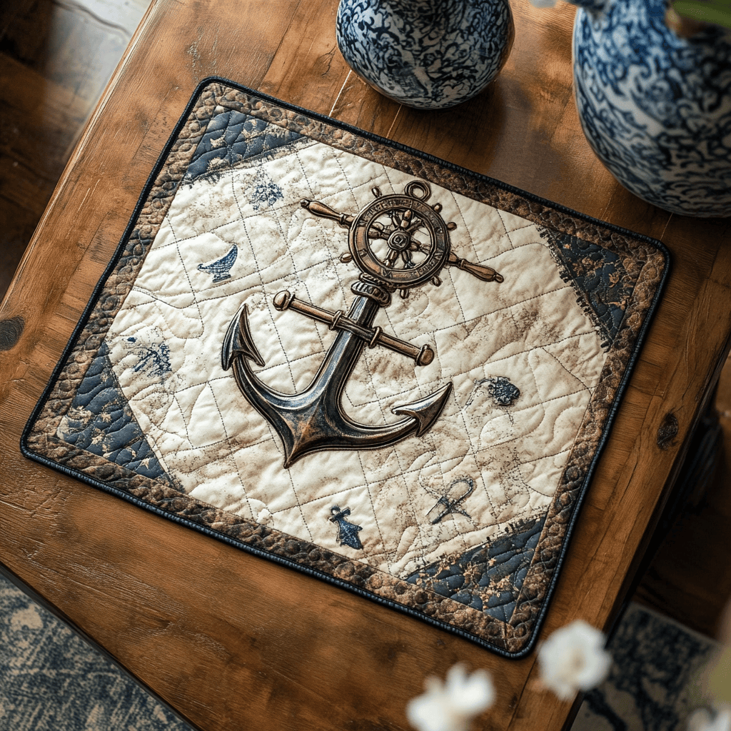 Nautical Haven Quilted Place Mat NCU0DK5298