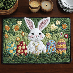 Spring Hop Quilted Place Mat NCU0VH3490