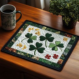 Golden Charm Quilted Placemat NCU0NT3639