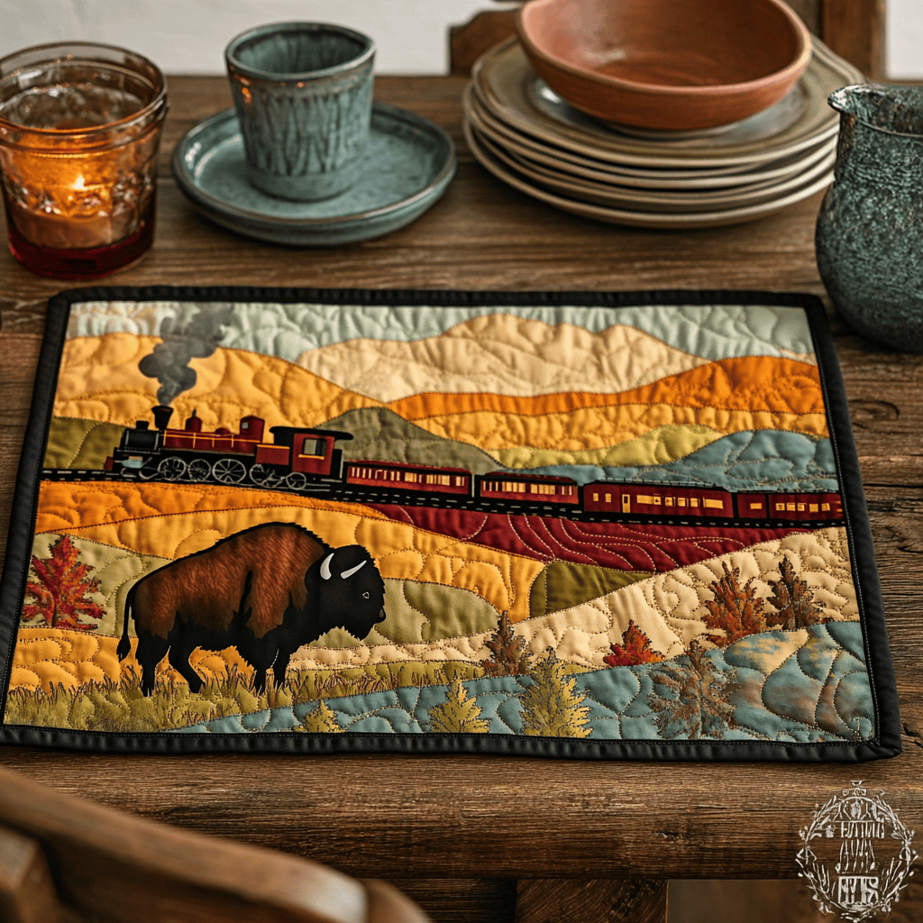 Open Range Quilted Place Mat NCU0VH4713