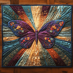 Velvet Wings Quilted Place Mat NCU0DV3234