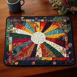 Colorful Dawn Quilted Placemat NCU0NT3436