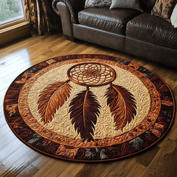 Celestial Dreams Quilted Round Mat NCU0DV3492