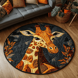 Tall Grace Quilted Round Mat NCU0DK7020