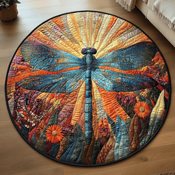 Wings of Wonder Quilted Round Mat NCU0DV4668