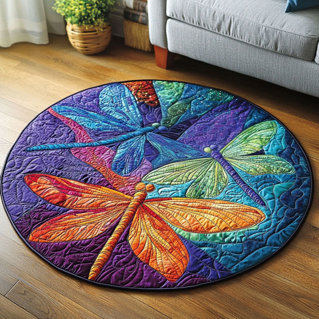 Celestial Dance Quilted Round Mat NCU0NT5044