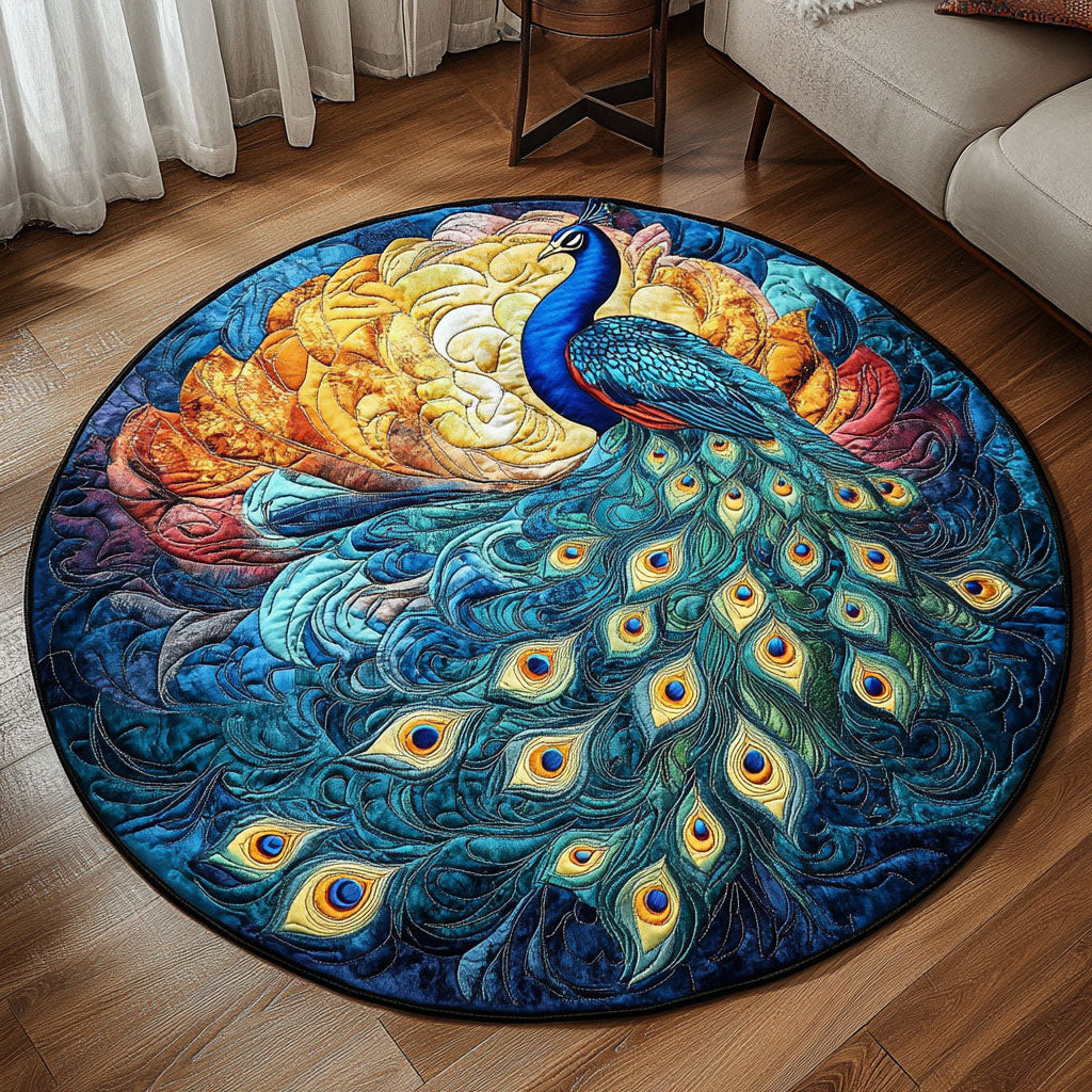 Celestial Splendor Quilted Round Mat NCU0NT4880