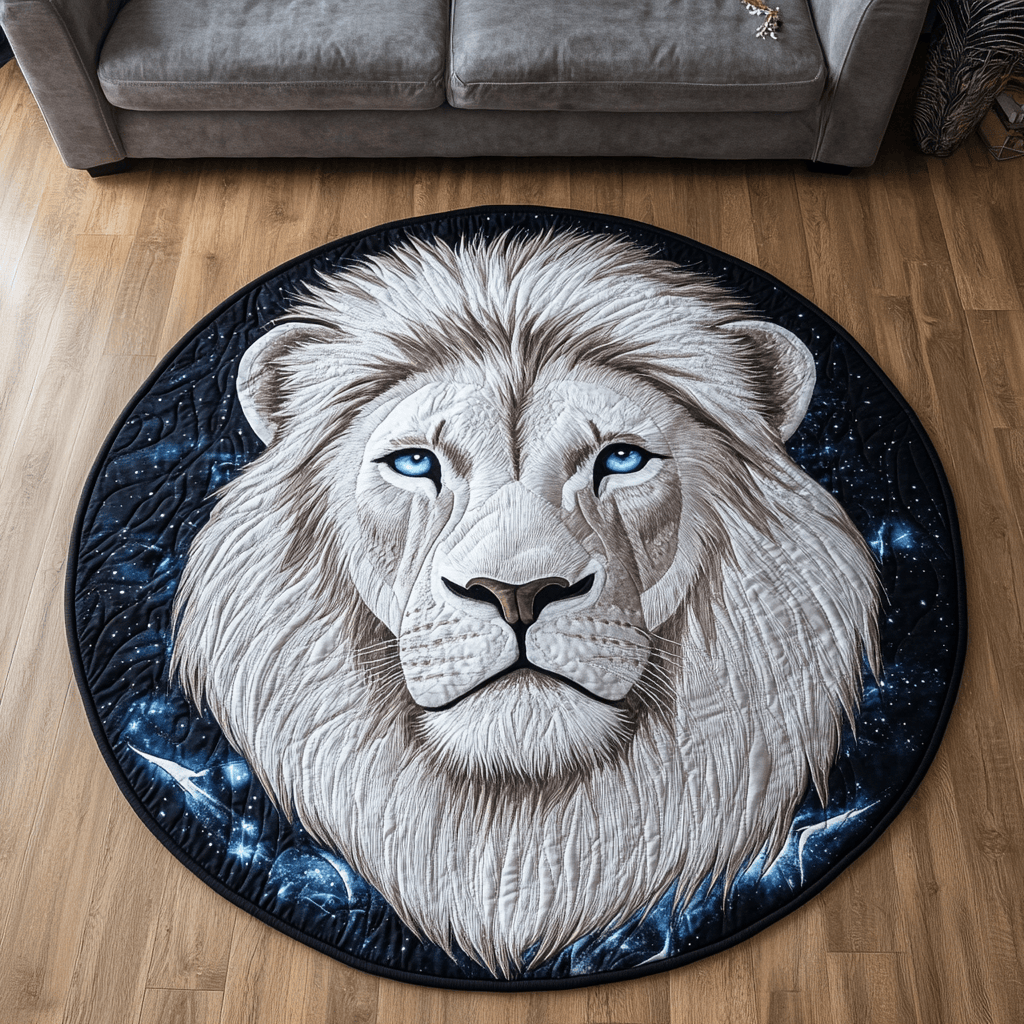 Golden King Quilted Round Mat NCU0DK5530