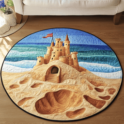Summer Breeze Quilted Round Mat NCU0VH3854