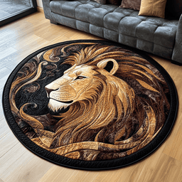 Regal Beast Quilted Round Mat NCU0DK5532