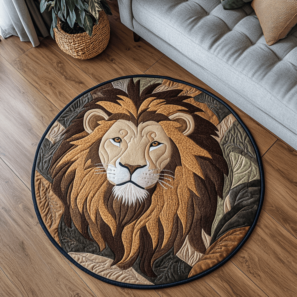 Wild Pride Quilted Round Mat NCU0DK5533