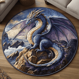 Emberwing Quilted Round Mat NCU0DV3728
