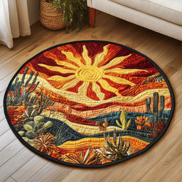 Terra Sol Quilted Round Mat NCU0VH3036